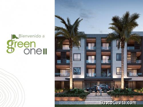 CONDOS  1 Baño 1 parking  en Cuarto Piso  en EL VILLAGE PUNTA CANA 293