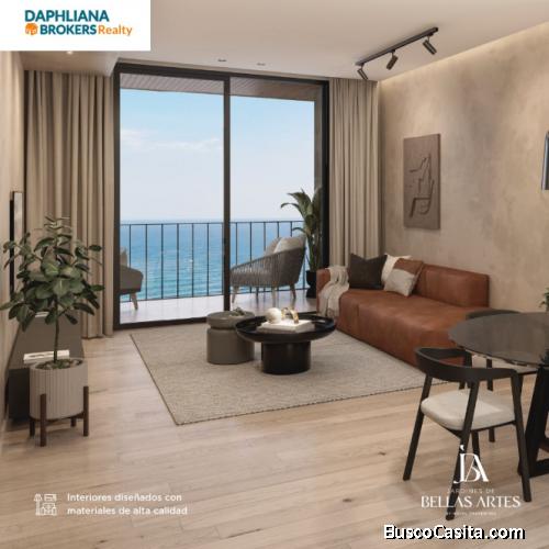 Moderno y exclusivo proyecto Proyecto de apartamentos en plano 2, 3 Habs   1, 2 Baños  En Santo Domi