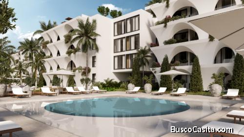 ARKO Golf & Residences VENTA DE ATRACTIVOS Dptos  1, 2 recámaras  en Segundo Nivel + estudio EN VIST