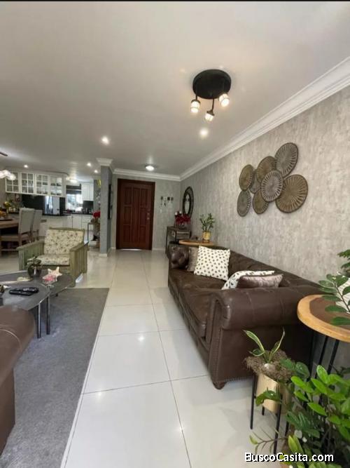 Vendo apartamento en Bella Vista Sur  5to piso. Torre con ascensor  3 habitaciones  2.5 baños  Cuart