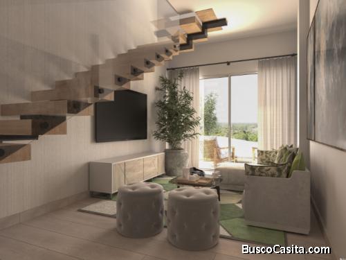 CANA BAY DE BAJO COSTO VILLA EN PUNTA CANA BAVARO  1 Hab  4th level 223