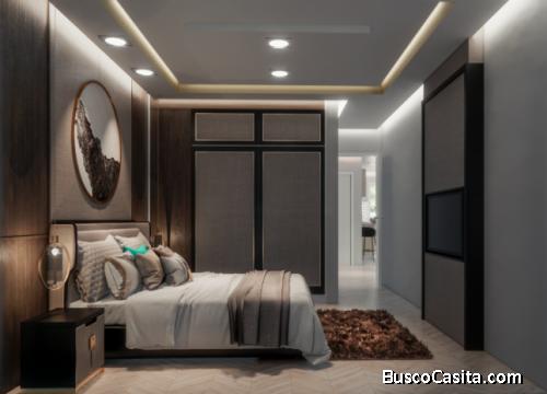 CANEY PARK RESIDENCES REPUBLICA DOMINICANA Proyectos Nuevos y en Pre-construcción APARTAMENTOS  1 Ba
