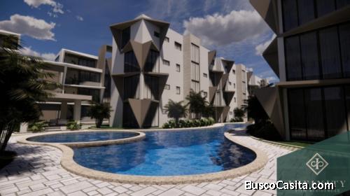 INFINITY VIEW RESIDENCES PUNTA CANA BAVARO VENTA DE DESARROLLO TURISTICO  1, 2 Baths  9