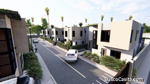 THE BREEZE VILLAS LA ALTAGRACIA BAVARO BUSCO DPTOS 1 y 2 Dormitorios  1 Bath 2 parkings 955