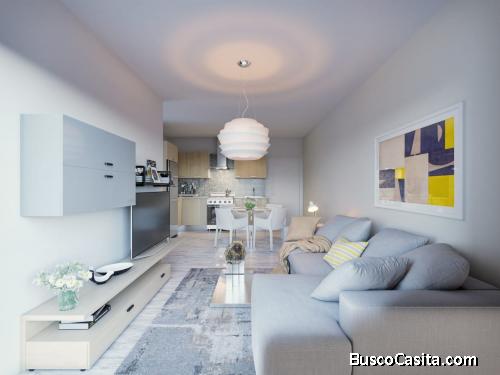 JARDINES 3 VISTA CANA BAVARO COMPRAR PISO 2 Dorms  1 y 2 Baños  806
