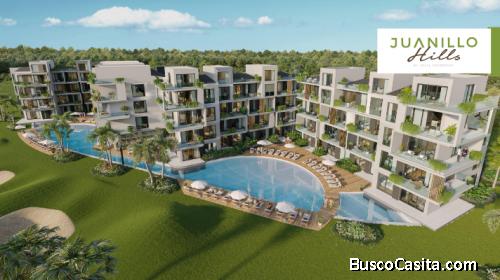 JUANILLO HILLS PUNTA CANA BAVARO Seguridad de inversiónNUEVA OBRA 1 Habitación  2 Baños  853