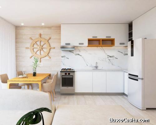 PUNTA CANA DEPARTAMENTOS 1 Hab  2 Baths 1 o 2 parqueos  en Cuarto Piso  815