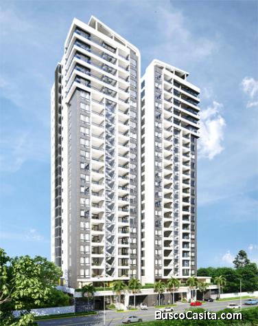 EN VENTA CONDOMINIO 1 y 2 Recámaras  2 Baños  en Tercer Nivel  Con Area Social EN REPUBLICA DOMINICA
