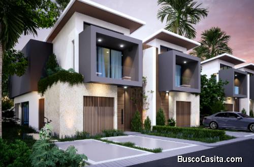 VENTAS DE PROYECTO INMOBILIARIO DE Villas y townhouses  2 BDR de 2 pisos   1 y 2 Baths 1 parqueo en 