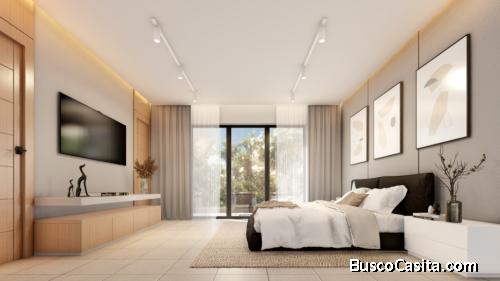 En Pre construcción Villa y  townhouse DE LUJO 2 BR   2 Baths 1 o 2 parkings en VISTA Cana PUTA CANA