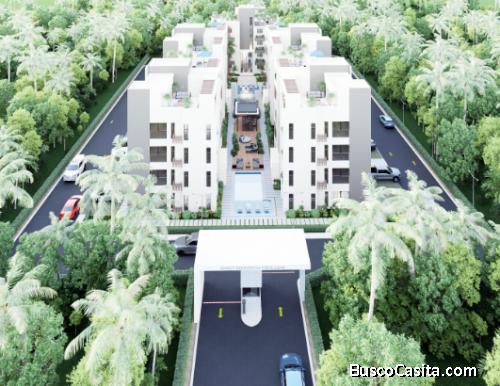 SUNSET RESIDENTIAL PROYECTO INMUEBLES 1, 2 y 3 dormitorios  EN VISTA CANA REPUBLICA DOMINICANA 161