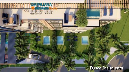 PUNTA CANA COMPRAR TOWERS 1 Hab  en 4to Piso  714