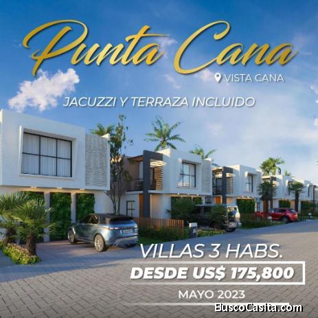 DUMAS LUX  Alquileres vacacionales Villa   1 Bath 1 o 2 parkings en Punta Cana, La Altagracia 404