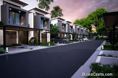 SAND VILLAGE AT VISTA CANA Para comprar Villa & casa DE LUJO 3 BR    1 o 2 parkings en Punta Cana 30