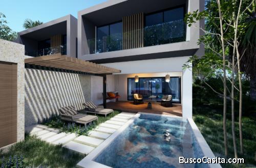 SAND VILLAGE AT VISTA CANA Nuevo proyecto de Villas y townhouses  DE LUJO 2 y 3 Ambientes    1 estac