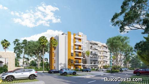 SUN DISTRICT  Y TERRAZAS Financiamiento Hipotecario BAVARO PUNTA CANA BUSCAR CONDOS  PROXIMO AL MAR 