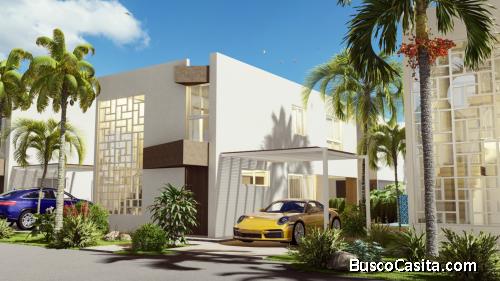 CORAL VILLA PALMERA I Comprar Villas DE LUJO 2, 3 Ambientes    2 parqueos en Punta Cana, La Altagrac
