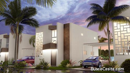 CORAL VILLA PALMERA I OPORTUNIDAD DE INVERSIONES Casa DE LUJO de 2 plantas    1, 2 parqueos en Punta