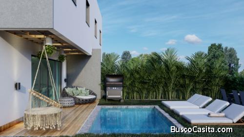 Cana Hills Residences Moderno y lujoso proyecto de Vivienda 2 BEDROOM de 2 plantas    1 y 2 parkings