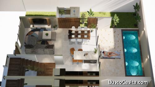En Pre construcción DEPARTAMENTOS 2 Habitaciones  1 Baño 2 parqueos  Con título de propiedad Punta C