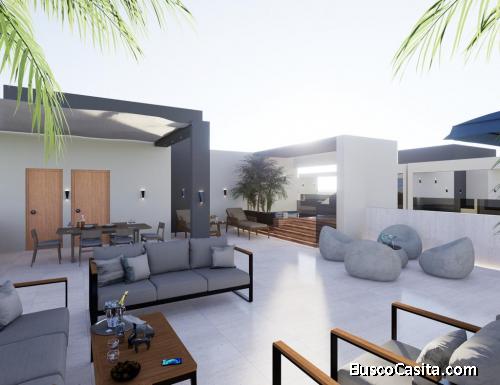 SUNSET RESIDENTIAL APARTAMENTOS 1 Dormitorio  en 4to Nivel  EN VISTA CANA PUNTA CANA 771