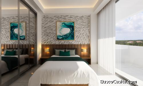 Lujoso CONDO RESIDENCIAL 1, 2, 3 Dormitorios  1 o 2 Baños 1 estacionamiento   EN PUNTA CANA REPUBLIC