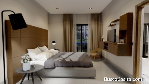 EDEN TROPICAL BUSCAR CONDO 2 Dorms  1 o 2 Baños   en 4to Piso EN  PUNTA CANA BAVARO 776