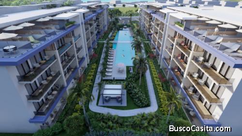EDEN TROPICAL PROYECTO 1 Hab  1 o 2 Baños 1 parqueo  en Segundo Nivel EN BAVARO PUNTA CANA 911