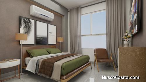 EN PLANO Departamento 2, 3 Cuartos de dormir  2 Baños   en 3er Nivel  en PUNTA CANA BAVARO | SUN DIS