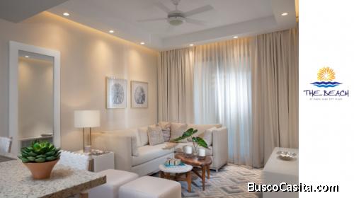 THE BEACH EN VENTA RESIDENCIAL 1, 2, 3 Dormitorios  2 Baños 1 o 2 parkings  EN  PUNTA CANA 870