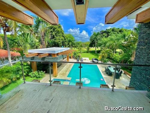 VENDO VILLA AMUEBLADA  EN METRO COUNTRY CLUB