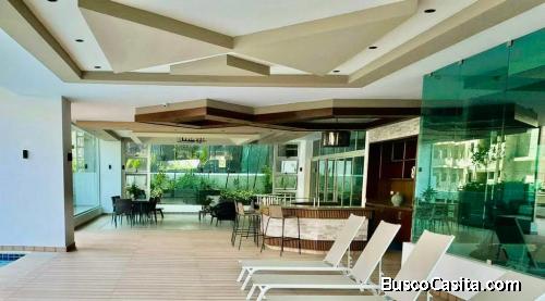 Alquiler Apartamento  Con Piscina  En Naco Piso Alto ; Idi: 137483