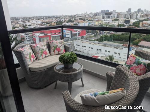 Apartamento En Alquiler Amueblado En Mirador Norte ; Idi: 136306