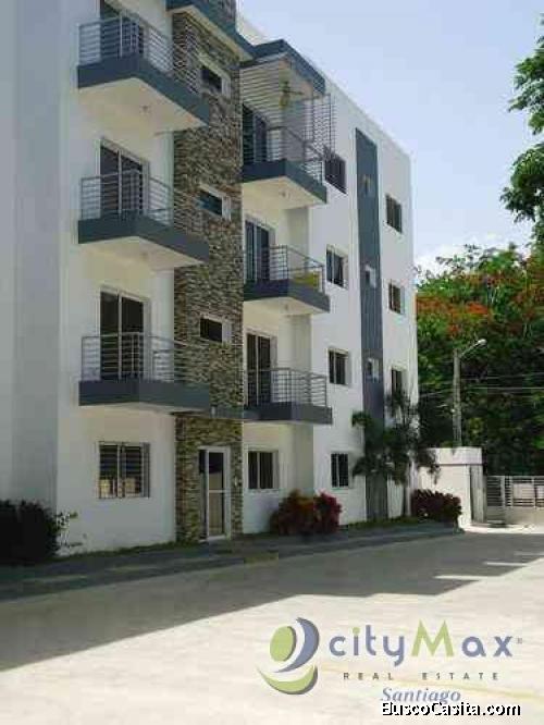 Rento Apartamento Amueblado En El Embrujo Santiago ; Idi: 30186