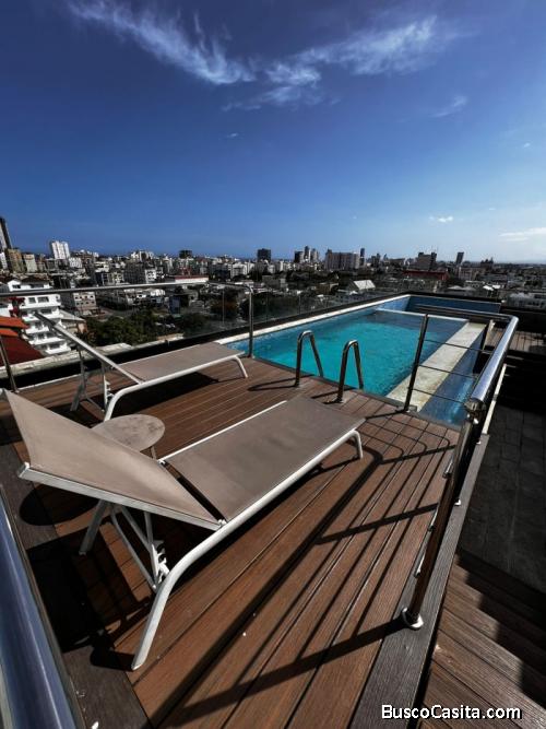 En Alquiler Apartamento Amueblado En Evaristo Morales; Idi: 137466