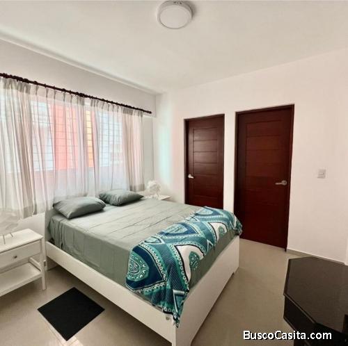 Apto amueblado full en GAZCUE