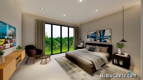 DOWNTOWN RESIDENCES PUNTA CANA APTO 1 Hab  1 Bath 2 parkings 674