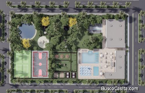 Apartamento En Punta Cana En Venta De 2 Habitaciones; Idi: 137989