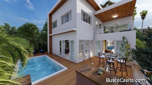 Villa con Pisina en Bavaro, con Club de Playa