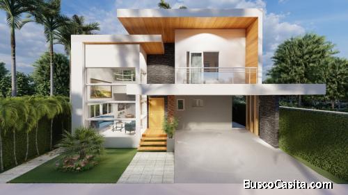 Villa con Pisina en Bavaro, con Club de Playa