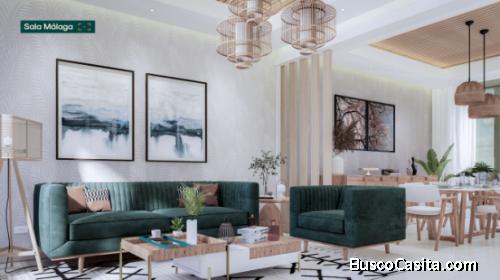 PROYECTO DE VILLAS  DE 1, 2 Dormitorios  EN PUNTA CANA 260