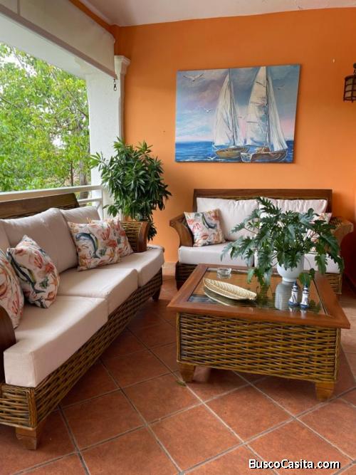 Apartamento En Alquiler Amueblado En Guavaberry 2 Hab; Idi: 128125