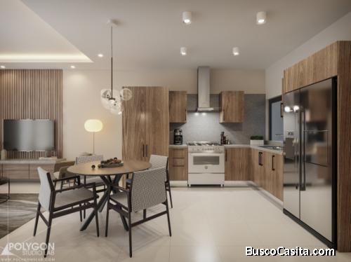 COMPRAR CONDOMINIOS 1 y 2 Dorms  Habitaciones  1, 2 Baños 1 estacionamiento  en 3er Piso EN  REPUBL