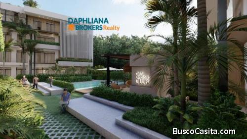 VENTA DE Pisos  3 Habitaciones  1 Baño 1 o 2 parqueos  EN PUNTA CANA 560