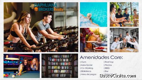 EN PUNTA CANA CAP CANA VENTA DE Departamentos  2 Dormitorios  Habitaciones  1 Baño 1 o 2 estacionam