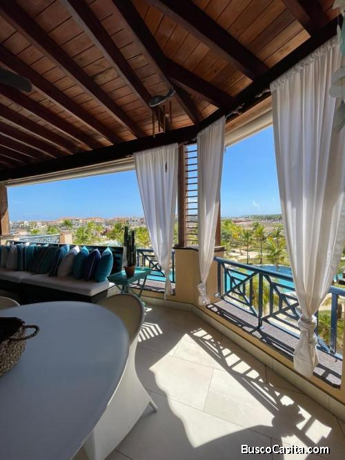 Apartamento con espectacular vista en venta,Cap Cana