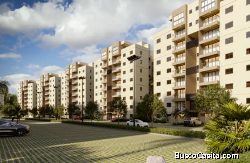 OPORTUNIDAD PROYECTO DE APARTAMENTO  en Segundo Piso  EN GREEN PARK EN JACOBO MAJLUTA SANTO DOMINGO 