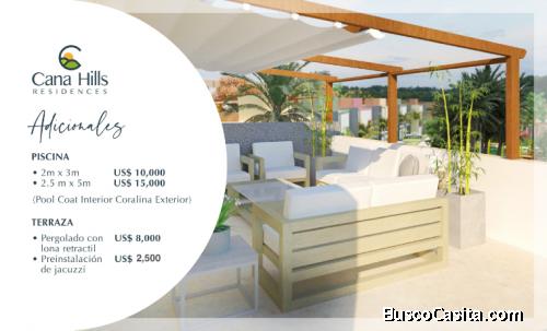 VENTA DE Casas 2 habitaciones en PUNTA CANA 789