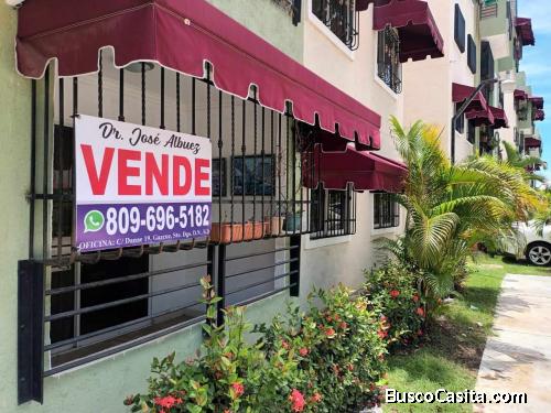 RESIDENCIAL JUAN RAFAEL SUR: VENDO APARTAMENTO.