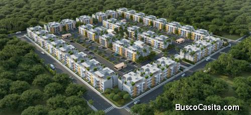 DISPONIBILIDAD PROYECTO DEPTO 1 Dorm  1 Baño 1 y 2 parkings  EN PUNTA CANA 744